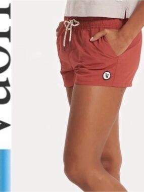 Vuori Women’s Sunwashed Shorts Sienna Elastic Waist Size M (Tag Removed) EUC